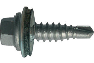 8.0 x 25 Hex Stitching Screw 2 x 1mm Steel Ruspert TSFHR8.0-25-1