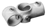 Combination Socket C43 Size 7 (G32) Handrail Fitting, Galvanised 165-C42 (Kee Klamp Compatible 46-7)