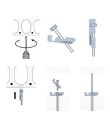 M10 Lindapter Toggle Clamp Type TC