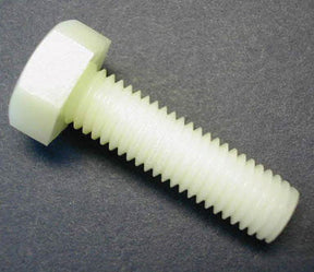 M6 x 25 Nylon Hexagon Head Set Screw DIN 933