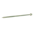 Timco 6.7 x 250 8mm Hexagon Head IN-DEX Screw Green