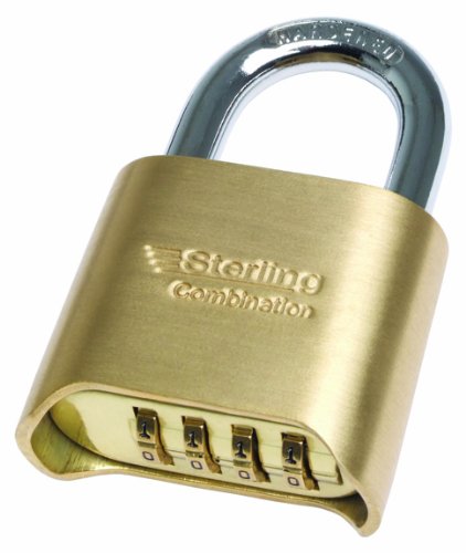Sterling 50mm Brass Combination Padlock with 4-Dial CPL151