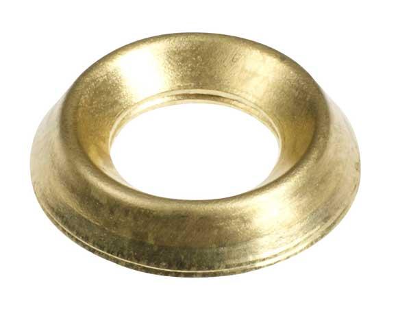 No 4 (3.0) Brass Cup Washer