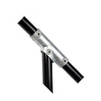 Single Socket Slope Tee 30-45 Degree C245 Size 7(G32) Handrail Fitting, Galvanised