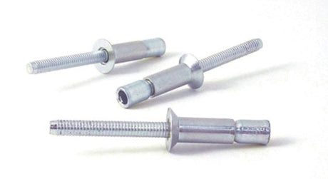6.5 x 16.5 Steel Structural Countersunk Head Blind Rivet, Grip Range 3.0 - 12.0mm