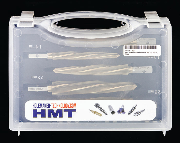 VersaDrive 5 Piece Set Taper Reamer Set (12, 14, 18, 22 & 26mm) 501030-SET
