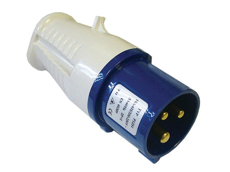 Faithfull 16 Amp Plug 240V Blue FPPPLUG16AMP