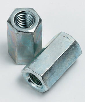 M16 x 60 High Tensile Studding Connectors, Bright Zinc Plated, Grade 8 DIN 6334