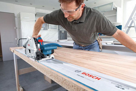 Bosch GKT 55 GCE Plunge Rail System Circular Saw 110v in L-Boxx