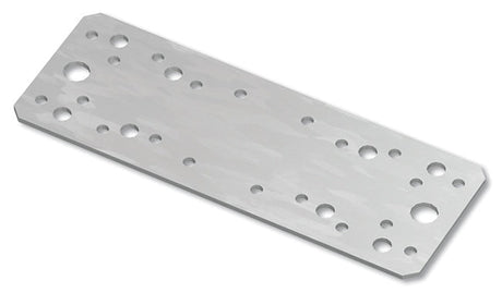 40mm x 95mm x 2.5mm Heavy Duty Flat Plate (5, 7 & 9mm holes) Galvanised