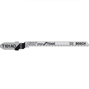 Bosch T101AO 83mm Jigsaw Blade for wood 1.5-15mm (Pack Of 5) P/No. 2 608 630 031