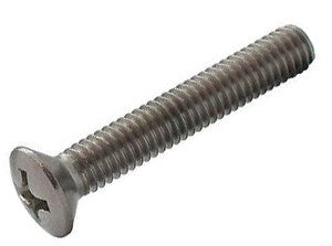 M4 x 20 Machine Screw, Raised Countersunk Pozi No.2 Stainless Steel A2 (304)