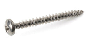 6.0 x 35mm Pan Pozi No.3, Chipboard Screw Stainless Steel A2