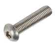M3 x 35 Socket Button Screws, Stainless Steel A2 (304), ISO 7380