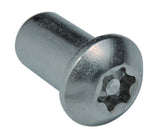 M8 x 30 Resistorx Button Head 6 Lobe Pin Barrel Nut, TX-40H Stainless Steel A2