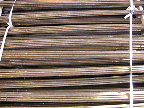 1.24 Metre (1200mm) x 1/2" Standard Barrier Fencing Steel Self Colour Pins