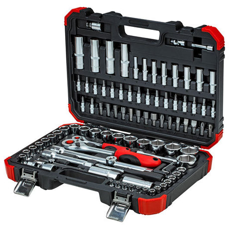 Gedore Red 1/2" & 1/4" 94 Piece Socket Set R46003094