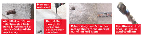 28 x 570mm Bosch SDS Max 8X Hammer Drill Bit 2 608 900 248