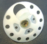 Insulation Flange with Cover Cap 60mm, Polypropylene (Box 200) R-KC