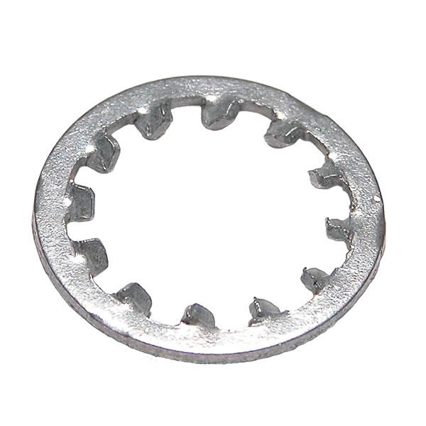 M16 Internal Shakeproof Washer, Steel Bright Zinc Plated, DIN 6797