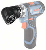 Bosch GSR12V-15 Flexiclic Cordless Drill / Driver Set with 4 Heads, Charger & 2 x 2.0Ah Batteries in L-Boxx