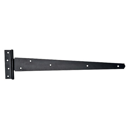 8" (200mm) Light Tee Hinge, Black (Pair)