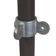 Corner Male Swivel C38 Size 6 (G25) Handrail Fitting, Galvanised 168M-B34 (Kee Klamp Compatible M52-6)