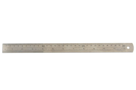 Laser 12"/300mm Steel Ruler 5911