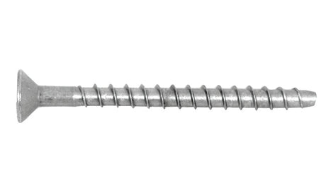 M6 x 100 Countersunk T40 Torx Concrete Masonry Screw Bolt Anchor, Stainless Steel A4