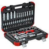 Gedore Red 1/2" & 1/4" 94 Piece Socket Set R46003094