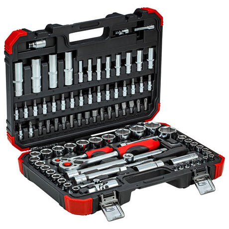 Gedore Red 1/2" & 1/4" 94 Piece Socket Set R46003094