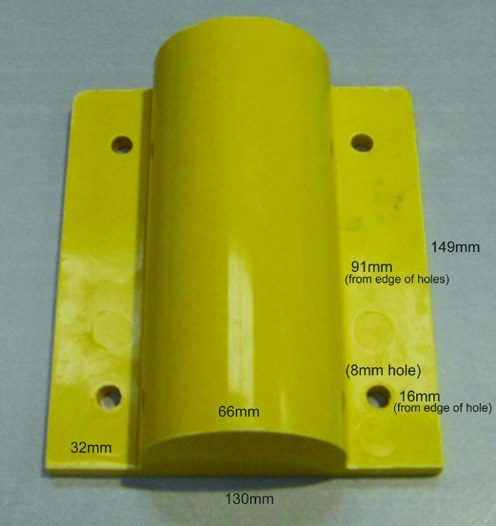 Yellow Side Fit Base (Single Piece) MHSF