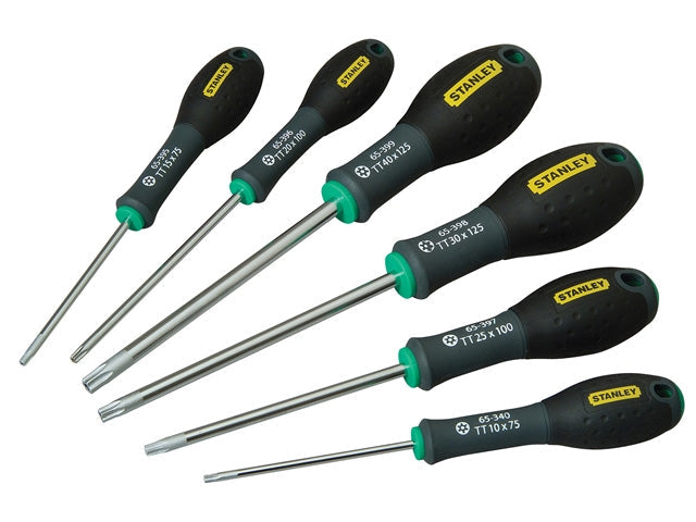 Stanley Fatmax Resistorx Screwdriver 6 Piece Set (T-10-T40) 0-65-099