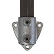 Side Palm Fixing C15 Size 8 (G40) Handrail Fitting, Galvanised 146-D48 (Kee Klamp Compatible 68-8)