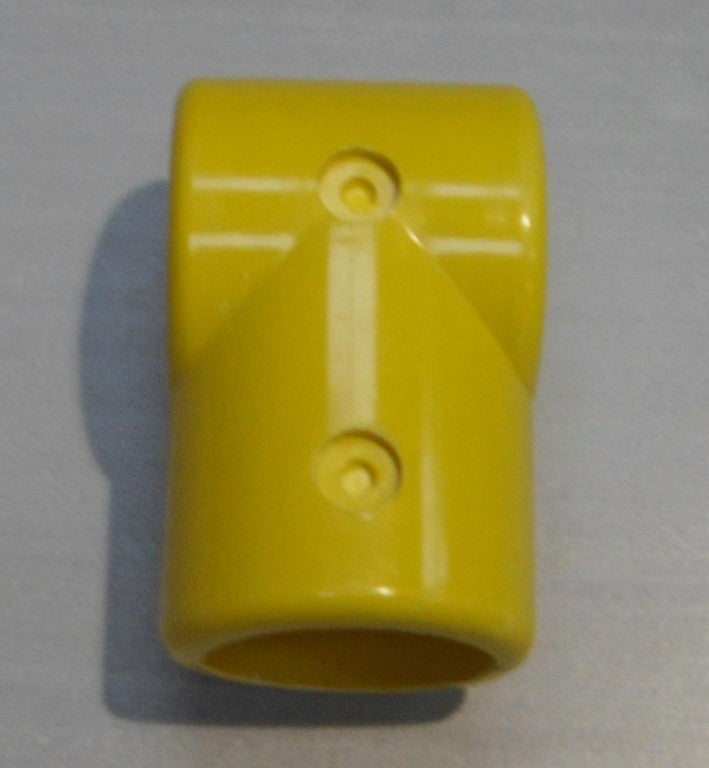 Yellow 3 Way Tee Connector (In two halves) MH3WY