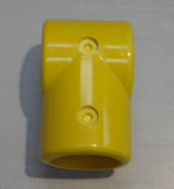 Yellow 3 Way Tee Connector (In two halves) MH3WY