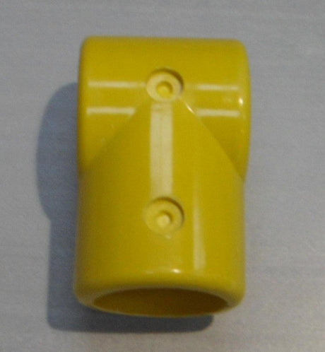 Yellow 3 Way Tee Connector (In two halves) MH3WY