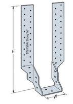 63mm x 469mm Simpson Timber to Timber Jiffy Type Joist Hanger Galvanised JHA450/63