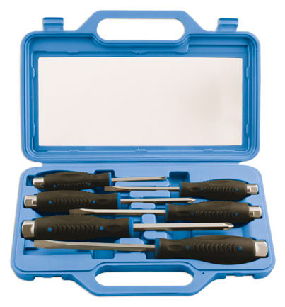 Laser 6 Piece Heavy Duty Impact Screwdriver Set 5599