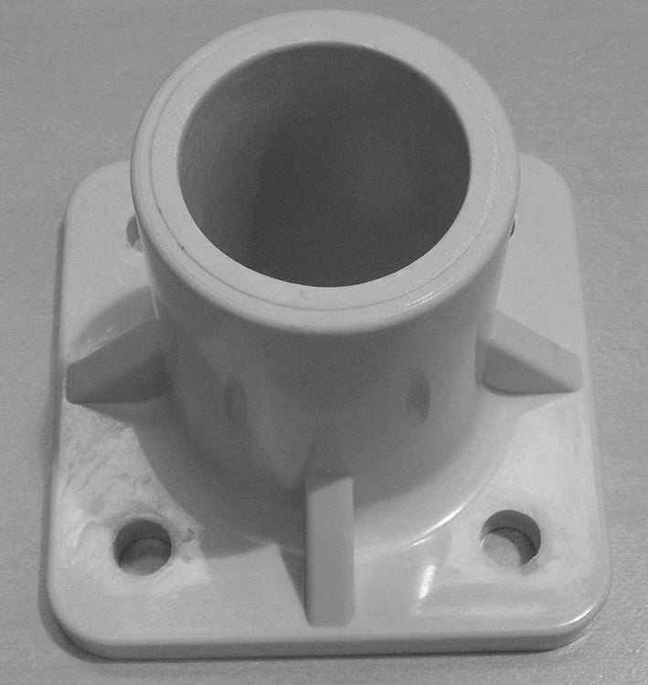 Grey Round Hole Base Foot (Single piece) MHBFG