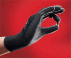 Black Latex Light Site Palm Gloves Size 10 XLarge (1 pair)