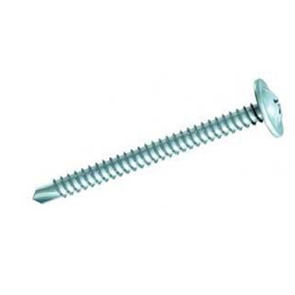 Timco 4.8 x 100 FLANGE No.2 PHILLIPS BAY POLE S/DRILL BZP PN295Z