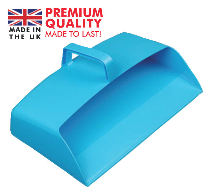 Blue Enclosed Plastic Dustpan 180x300mm DP3B