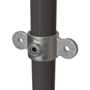 Double Male Swivel C37 Size 7 (G32) Handrail Fitting, Galvanised 167M-C42 (Kee Klamp Compatible M51-7)