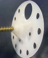 Insulation Flange with Cover Cap 60mm, Polypropylene (Box 200) R-KC