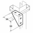 SB703 / P2484 Shelf Bracket, Unistrut compatible, galvanised