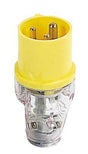 Hardman 16A 3 Pin Plug 110V Yellow AT42022