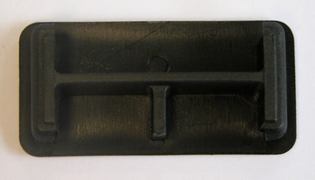 Black Unistrut P3/4240 Plastic End Caps 21mm x 41mm Shallow Channel