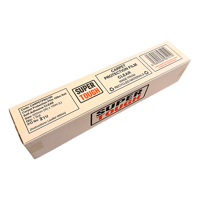 100M x 0.6M x 0.05mm Clear Proective Film for Carpet