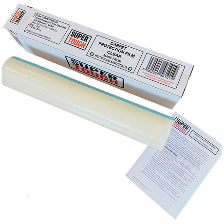 100M x 0.6M x 0.05mm Clear Proective Film for Carpet